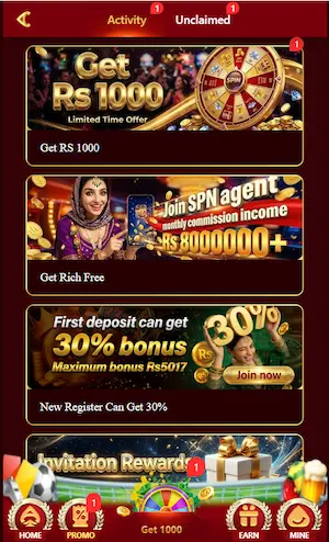 SPN Zone Game Download and Get Free 1000 Rs