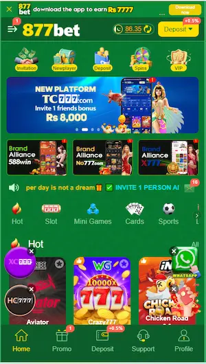 877bet game