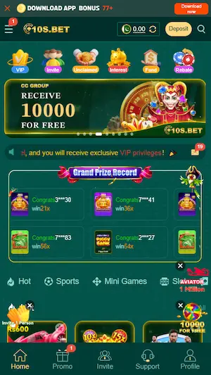 10sbet game