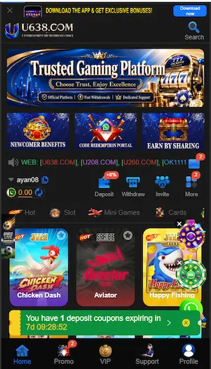 u638 game